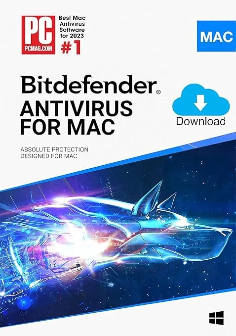 Bitdefender Antivirus for Mac - 1 Device | 1 year Subscription | Mac Activation Code by email